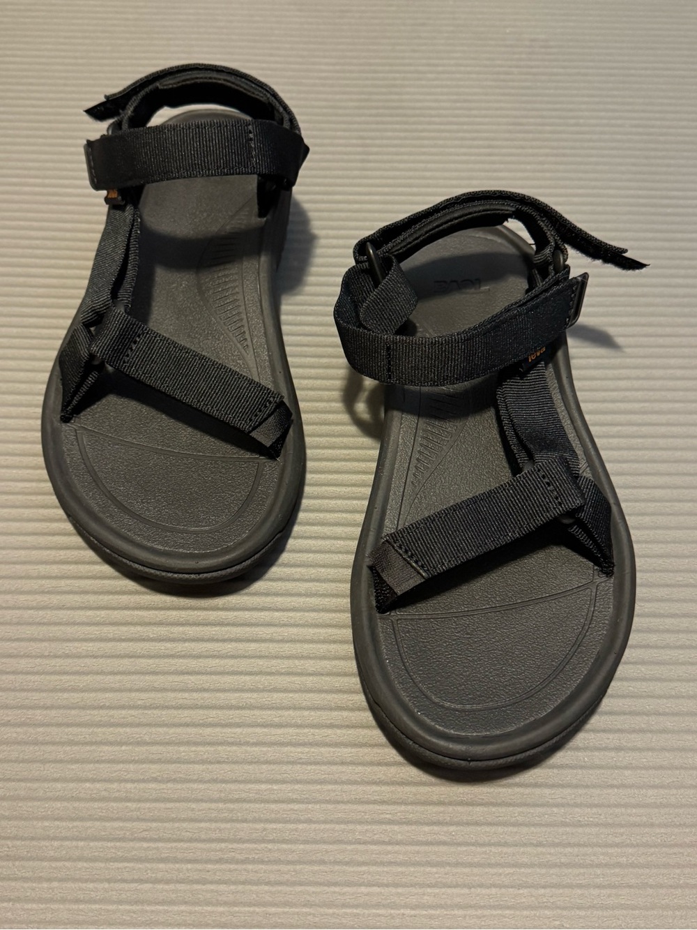 Teva Black Sandals with Adjustable Straps
